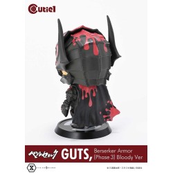 Berserk figurine Cutie1 PVC Guts Berserker Armor (Phase 3) Bloody Ver. 12 cm 