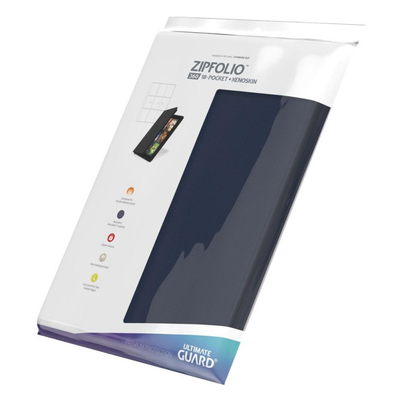 Product: Zipfolio 360 - 18-Pocket XenoSkin Blauw
Merk: Ultimate Guard