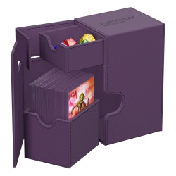 Ultimate Guard Flip`n`Tray 80+ XenoSkin Monocolor Violet