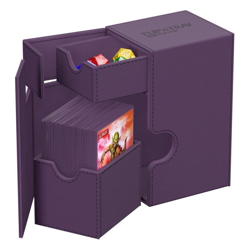 Ultimate Guard Flip`n`Tray 80+ XenoSkin Monocolor Violet