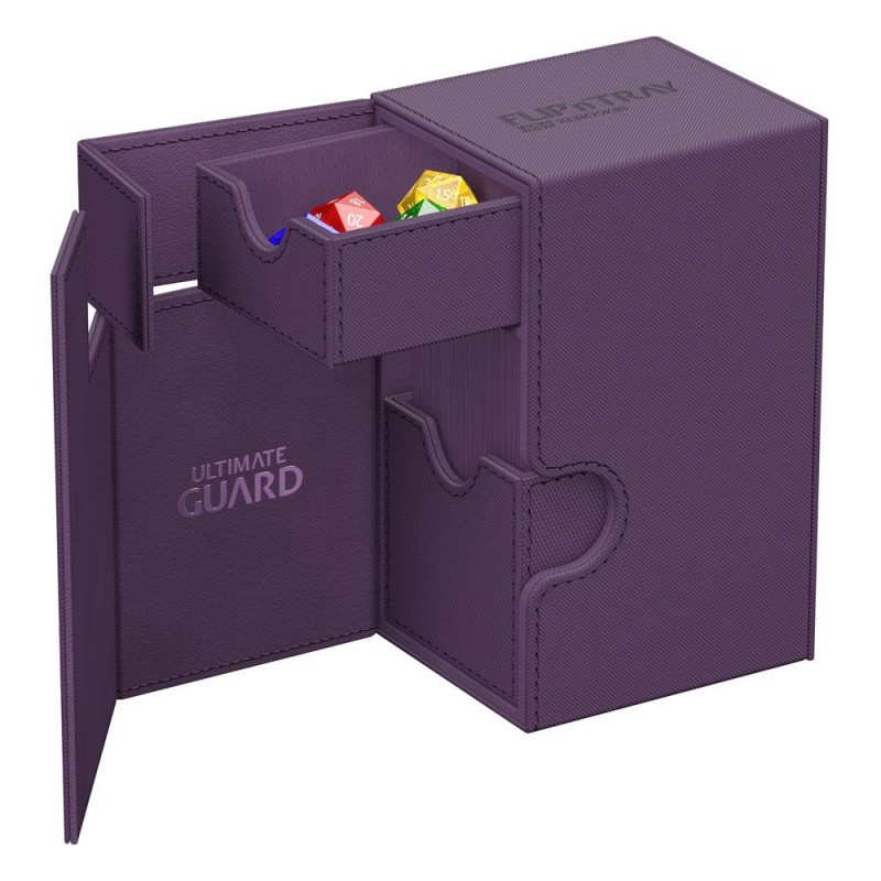 Ultimate Guard Flip`n`Tray 80+ XenoSkin Monocolor Violet