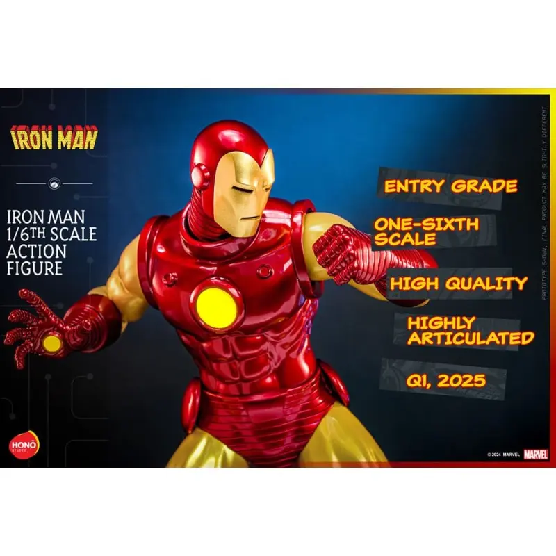 Marvel figurine 1/6 Iron Man 32 cm | 4895228619631