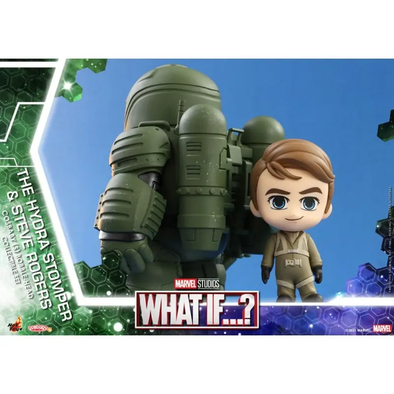 What If...? figurines Cosbaby (S) Hydra Stomper & Steve Rogers 10 cm | 4895228607935