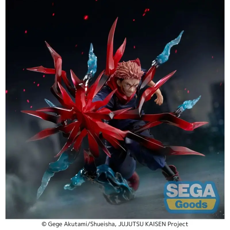 Jujutsu Kaisen statuette Luminasta PVC Yuji Itadori Black Flash 16 cm | 4582733444420