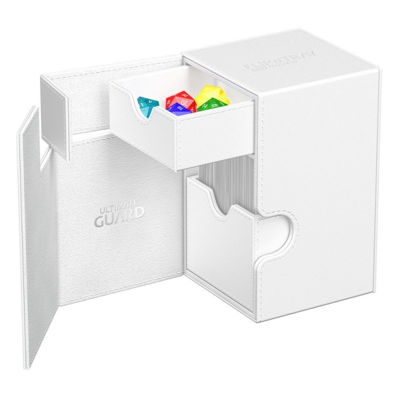 Ultimate Guard Flip`n`Tray 100+ XenoSkin Monocolor Blanc