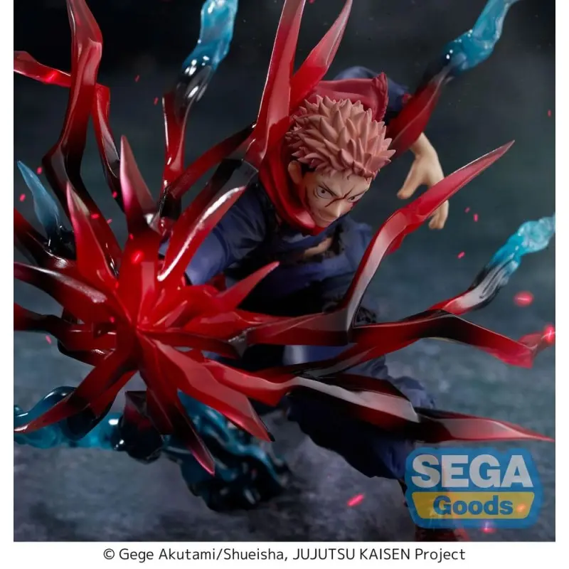 Jujutsu Kaisen statuette Luminasta PVC Yuji Itadori Black Flash 16 cm | 4582733444420