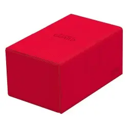 Ultimate Guard Twin Flip`n`Tray 160+ XenoSkin Monocolor Rouge | 4056133021906
