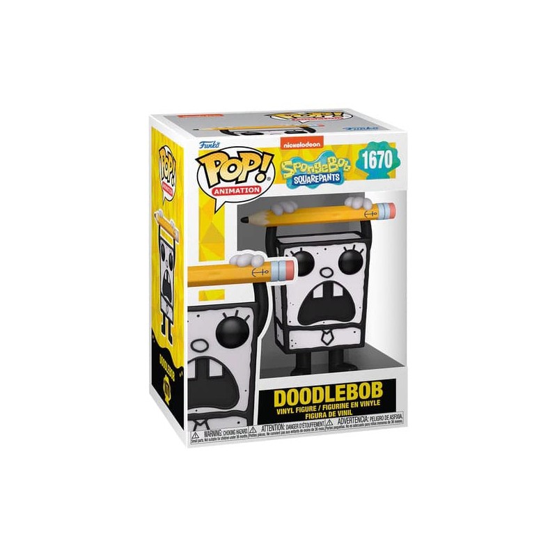 Bob l´éponge 25th Anniversary POP! Vinyl figurine Doodlebob 9 cm