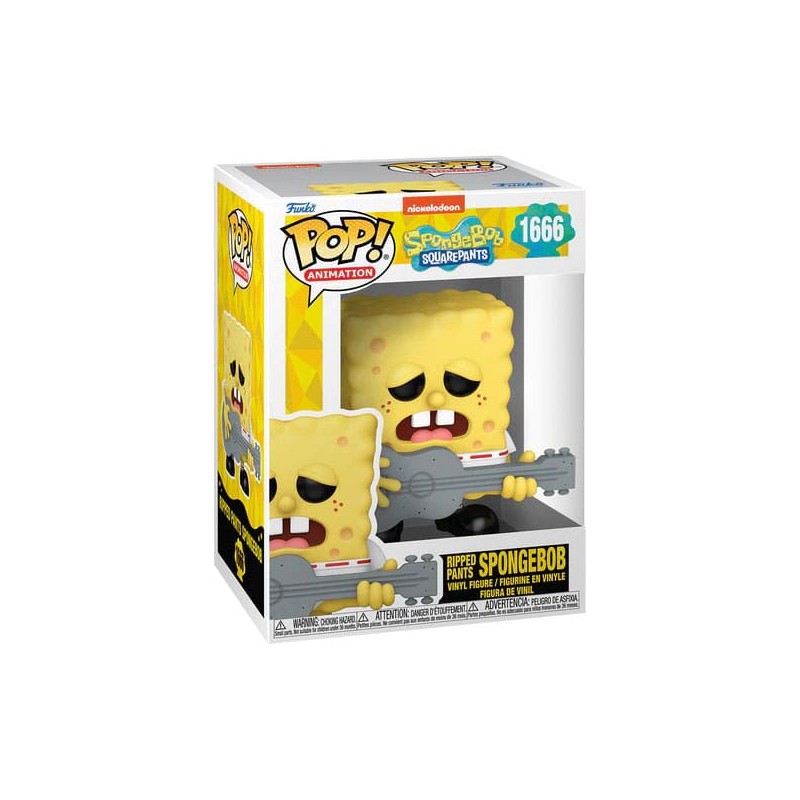 Bob l´éponge 25th Anniversary POP! Vinyl figurine SB w/Guitar 9 cm