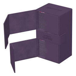 produit : Twin Flip`n`Tray 200+ XenoSkin Monocolor Violet marque : Ultimate Guard