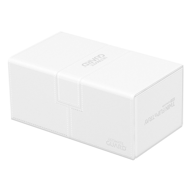 Ultimate Guard Twin Flip`n`Tray 200+ XenoSkin Monocolor Blanc