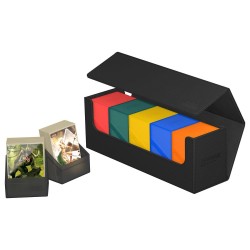 Ultimate Guard Arkhive 400+ XenoSkin Monocolor Noir