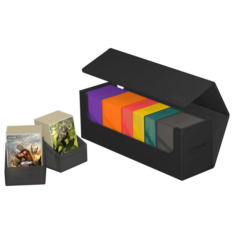 Ultimate Guard Arkhive 400+ XenoSkin Monocolor Noir