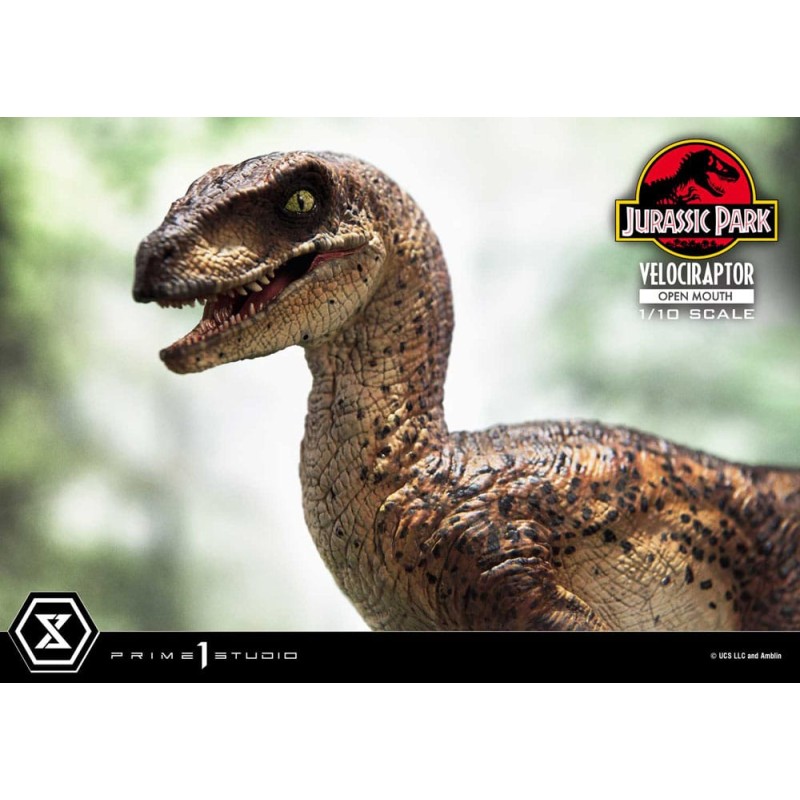 Jurassic Park statuette Prime Collectibles 1/10 Velociraptor Open Mouth 19 cm | 4580708049328