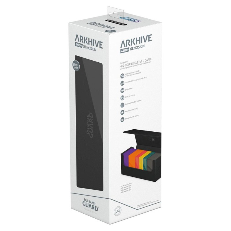 Ultimate Guard Arkhive 400+ XenoSkin Monocolor Noir