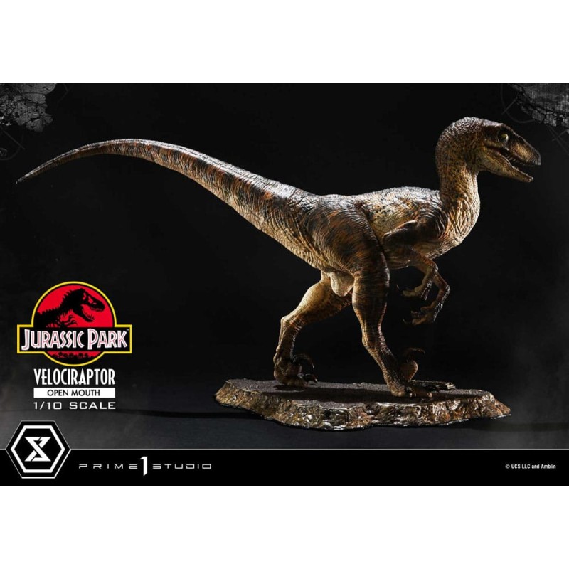 Jurassic Park statuette Prime Collectibles 1/10 Velociraptor Open Mouth 19 cm | 4580708049328