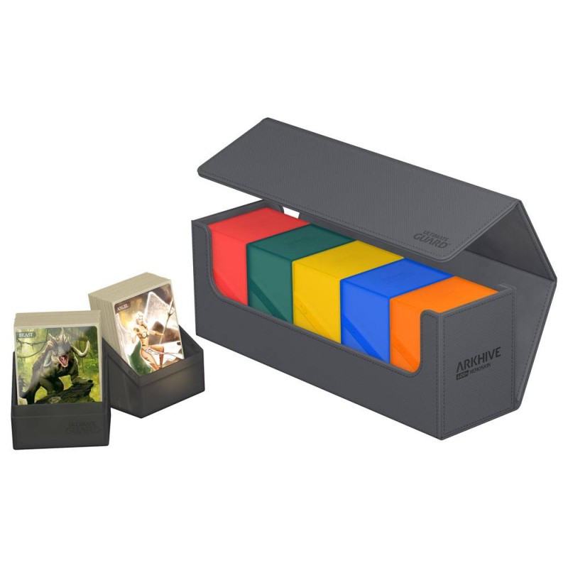 Ultimate Guard Arkhive 400+ XenoSkin Monocolor Gris