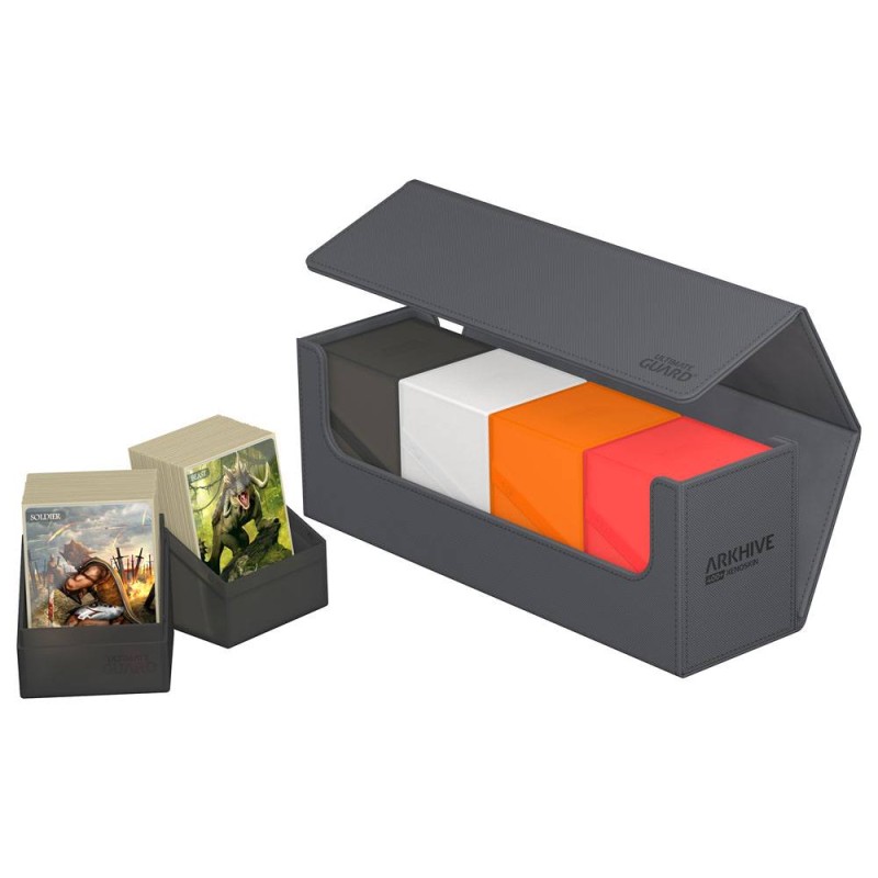 Ultimate Guard Arkhive 400+ XenoSkin Monocolor Gris