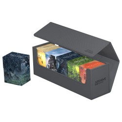 Ultimate Guard Arkhive 400+ XenoSkin Monocolor Gris