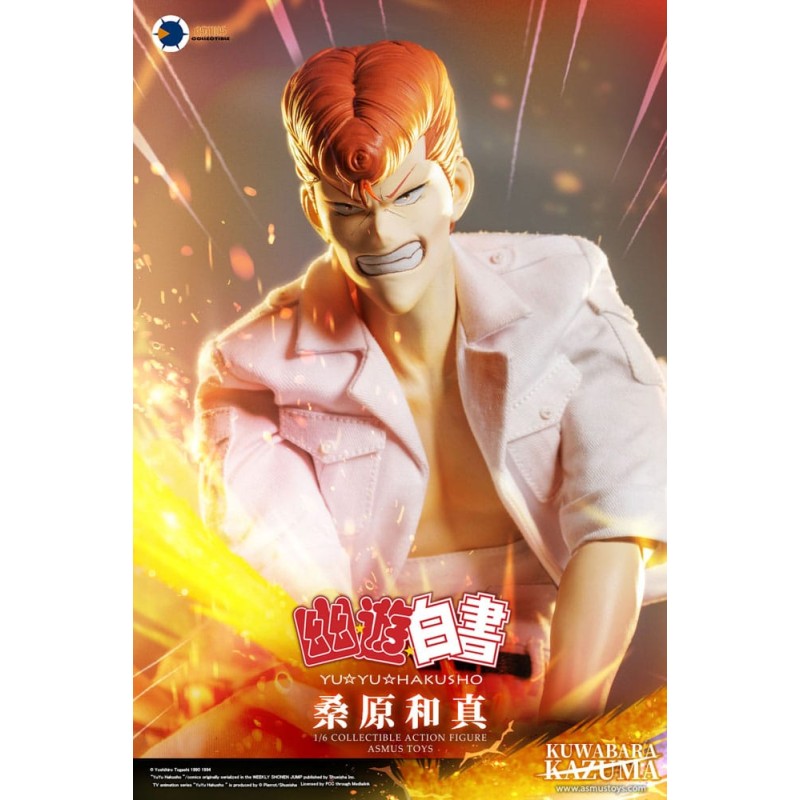 Yu Yu Hakusho figurine 1/6 Kazuma Kuwabara (Luxury Version) 30 cm