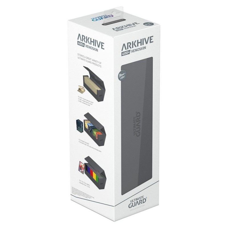 Ultimate Guard Arkhive 400+ XenoSkin Monocolor Gris