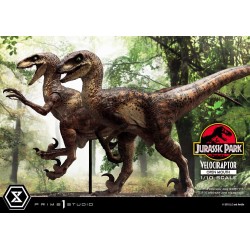 Jurassic Park statuette Prime Collectibles 1/10 Velociraptor Open Mouth 19 cm | 4580708049328