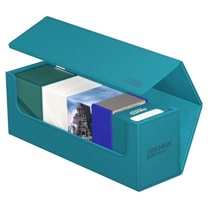 Ultimate Guard Arkhive 400+ XenoSkin Monocolor Bleu Pétrole