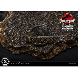 Jurassic Park statuette Prime Collectibles 1/10 Velociraptor Closed Mouth 19 cm | 4582647120038