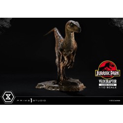 Jurassic Park statuette Prime Collectibles 1/10 Velociraptor Closed Mouth 19 cm | 4582647120038