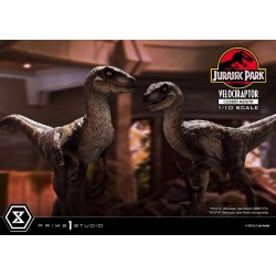 Jurassic Park statuette Prime Collectibles 1/10 Velociraptor Closed Mouth 19 cm | 4582647120038