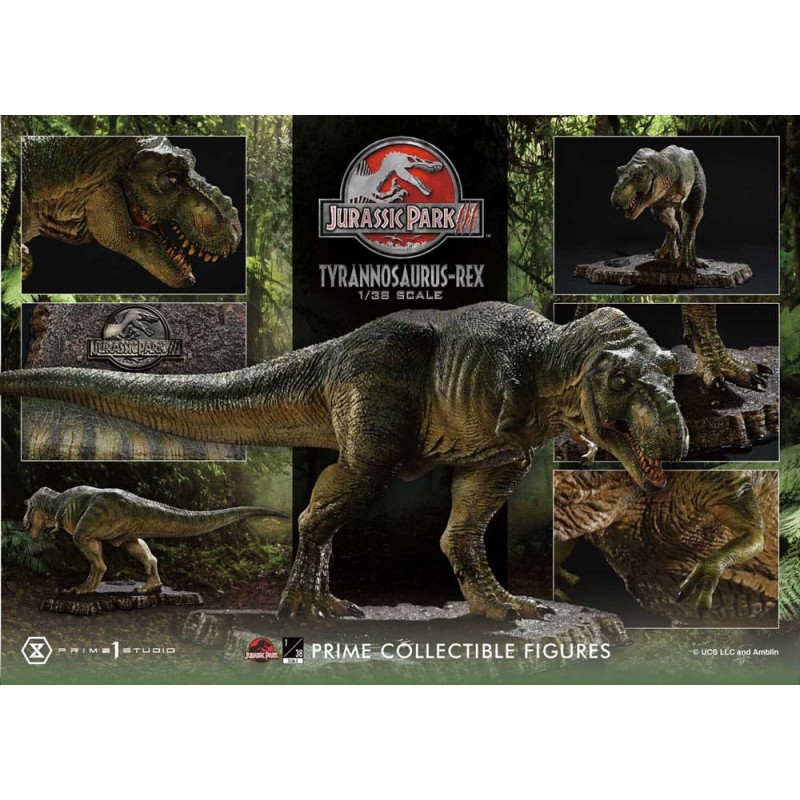 Jurassic Park III statuette Prime Collectibles 1/38 T-Rex 17 cm | 4580708048659