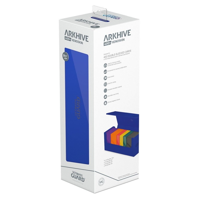 Ultimate Guard Arkhive 400+ XenoSkin Monocolor Bleu