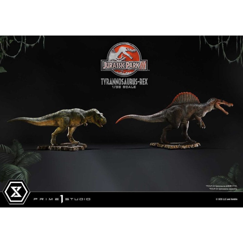 Jurassic Park III statuette Prime Collectibles 1/38 T-Rex 17 cm | 4580708048659