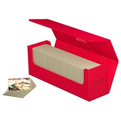Ultimate Guard Arkhive 400+ XenoSkin Monocolor Rouge