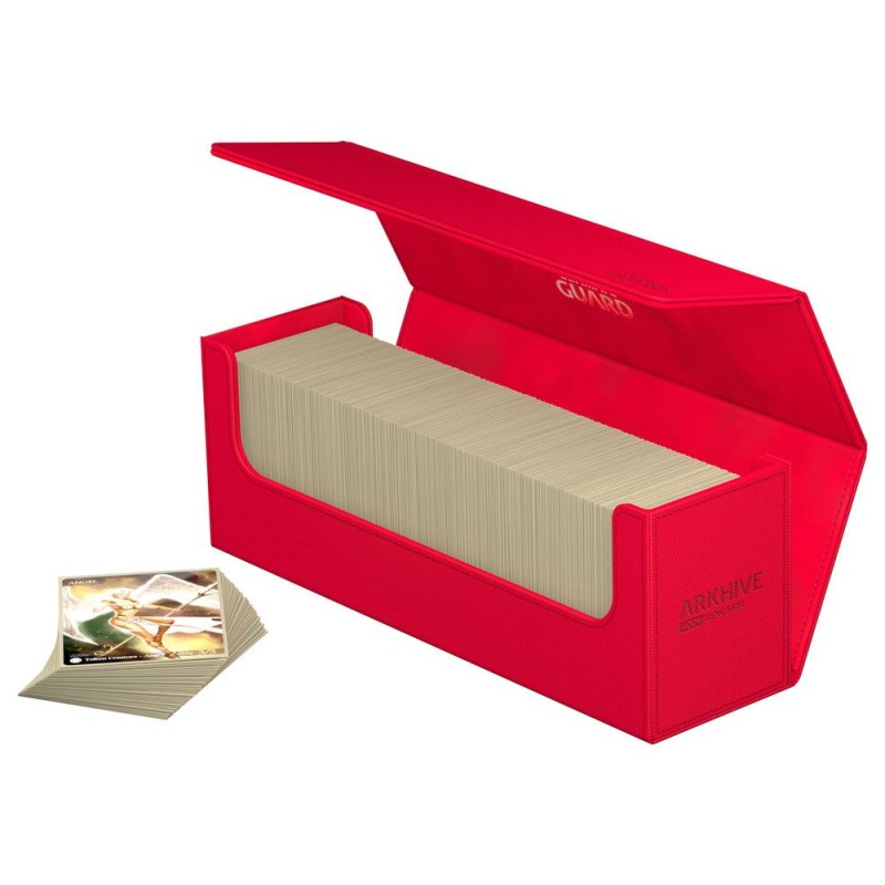 Ultimate Guard Arkhive 400+ XenoSkin Monocolor Rouge