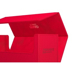 Ultimate Guard Arkhive 400+ XenoSkin Monocolor Rouge
