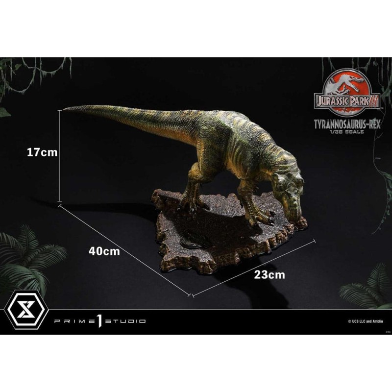 Jurassic Park III statuette Prime Collectibles 1/38 T-Rex 17 cm | 4580708048659