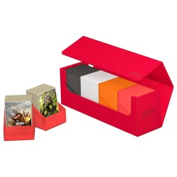 Ultimate Guard Arkhive 400+ XenoSkin Monocolor Rouge