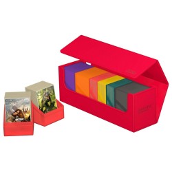 Ultimate Guard Arkhive 400+ XenoSkin Monocolor Rouge