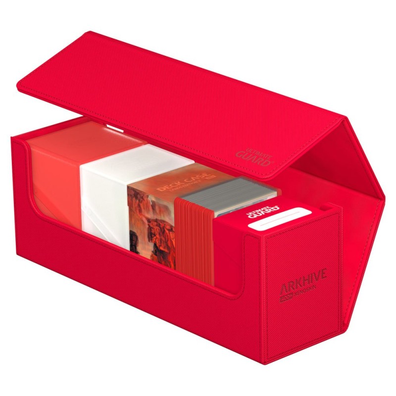 Ultimate Guard Arkhive 400+ XenoSkin Monocolor Rouge