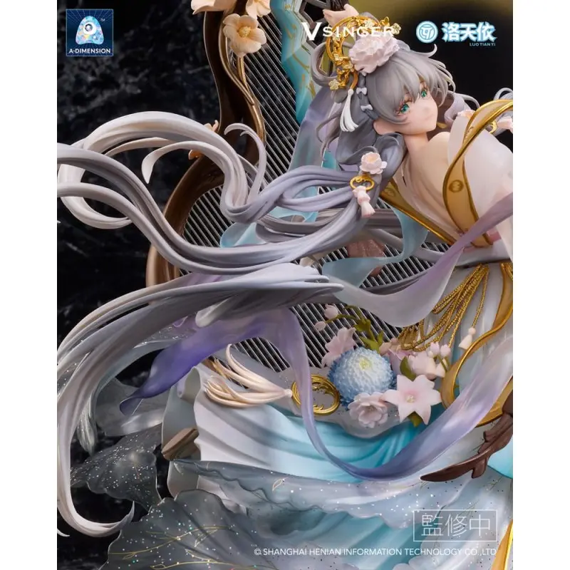 Vsinger statuette PVC 1/7 Vsinger Luo Tianyi The Flowing Moonlight 31 cm | 6977178990003