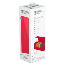 Ultimate Guard Arkhive 400+ XenoSkin Monocolor Rouge
