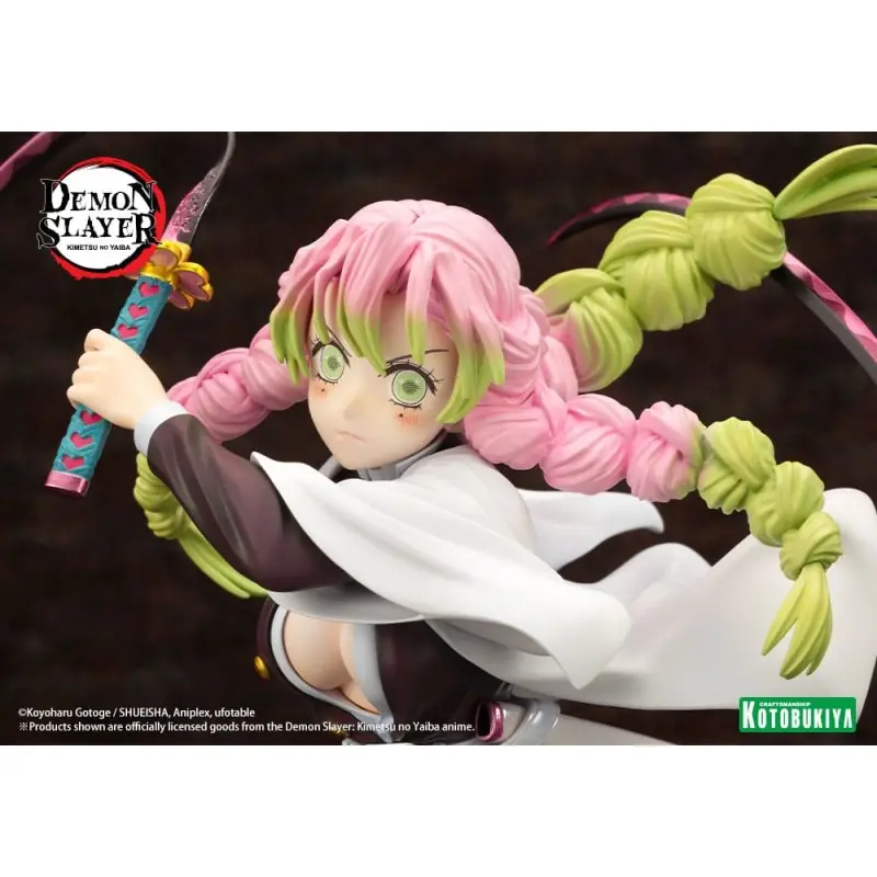 Demon Slayer: Kimetsu no Yaiba statuette PVC ARTFXJ 1/8 Mitsuri Kanroji Bonus Edition 25 cm | 4934054050178