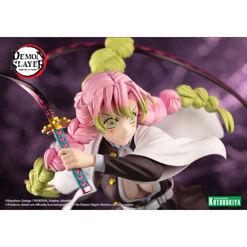 Demon Slayer: Kimetsu no Yaiba statuette PVC ARTFXJ 1/8 Mitsuri Kanroji Bonus Edition 25 cm | 4934054050178