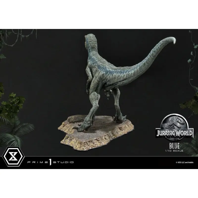 Jurassic World: Fallen Kingdom statuette Prime Collectibles 1/10 Blue (Open Mouth Version) 17 cm | 4580708032269