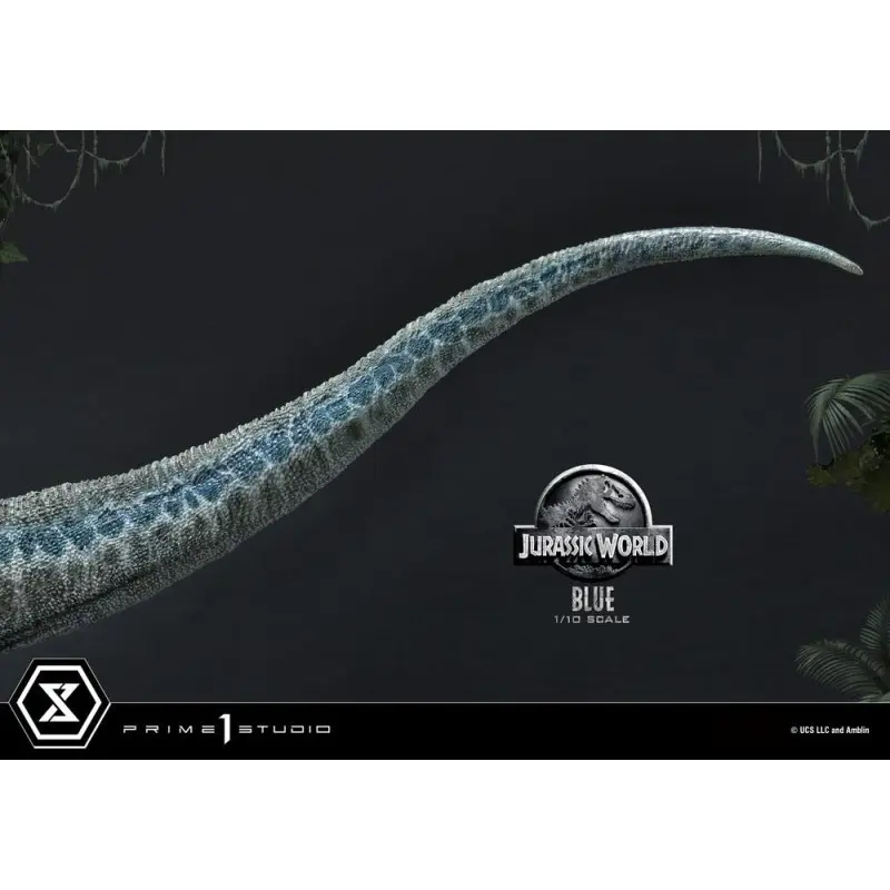 Jurassic World: Fallen Kingdom statuette Prime Collectibles 1/10 Blue (Open Mouth Version) 17 cm | 4580708032269