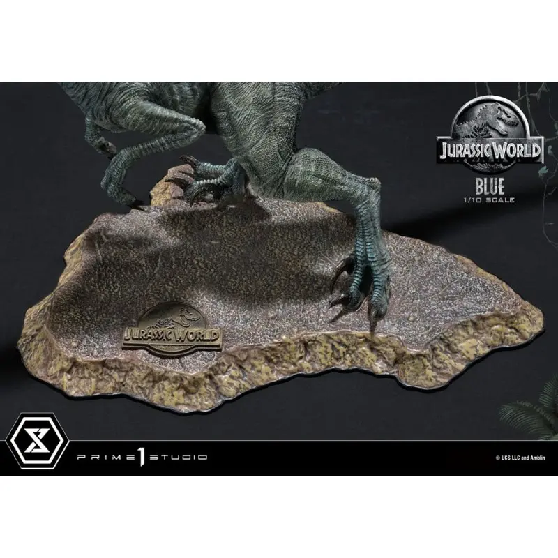 Jurassic World: Fallen Kingdom statuette Prime Collectibles 1/10 Blue (Open Mouth Version) 17 cm | 4580708032269