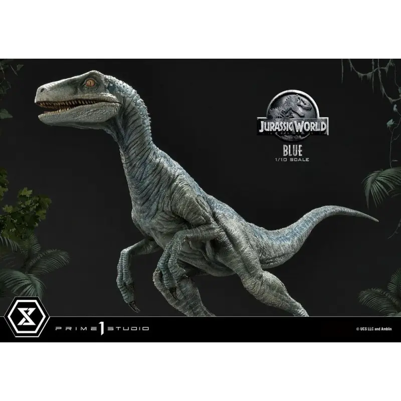 Jurassic World: Fallen Kingdom statuette Prime Collectibles 1/10 Blue (Open Mouth Version) 17 cm | 4580708032269