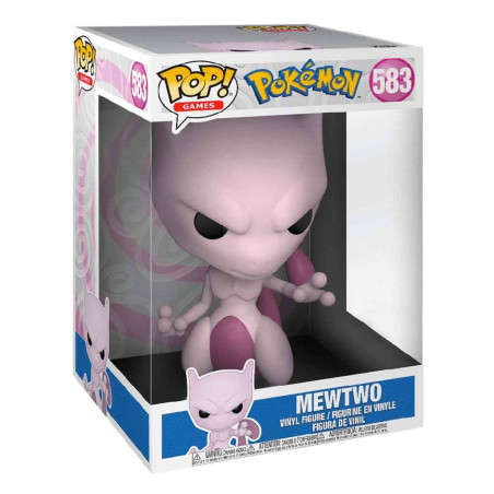 License : Pokémon Produit : Super Sized POP! Vinyl figurine Mewtwo 25 cm Marque : Funko License : Pokémon Produit : Super Sized POP! Vinyl figurine Mewtwo 25 cm Marque : Funko