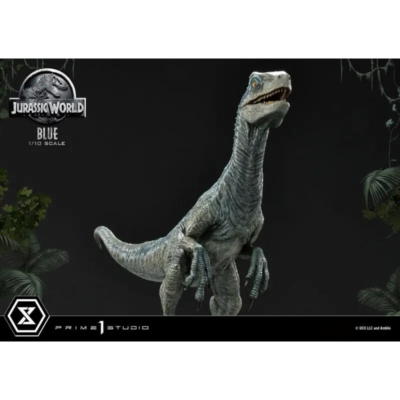 Jurassic World: Fallen Kingdom statuette Prime Collectibles 1/10 Blue (Open Mouth Version) 17 cm | 4580708032269